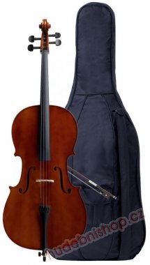 Cello 1/2 O.M.MNNICH komplet set hard wood