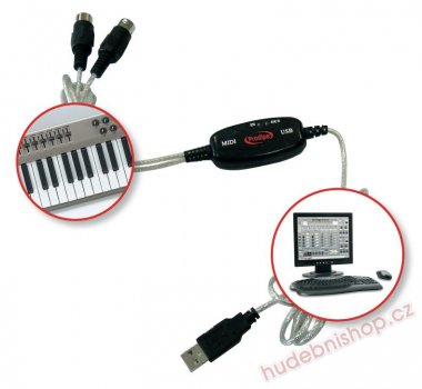PRODIPE 1i1o USB-MIDI MIDI Interface