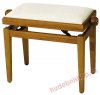 Basix - Pianov� stoli�ka - typ Beethoven - t�e�e�, b�ov� sed�k