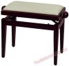 Basix - Pianov� stoli�ka - typ Beethoven - palisandr, b�ov� sed�k