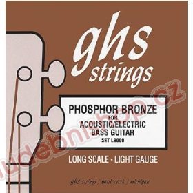 Struny pro ak. baskytaru ghs strings phospoh bronze