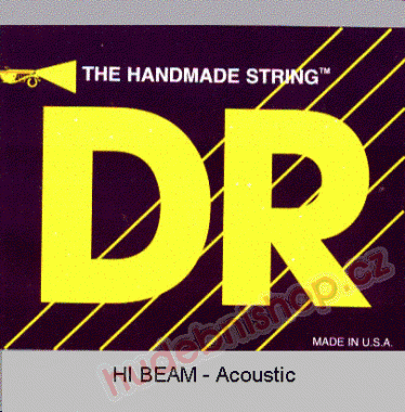 Struny DR HI BEAM Acoustic 80/20 Brass HA-12