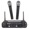 Skytec VHF mikrofonn set 2 kanlov, 2x run mikrofon