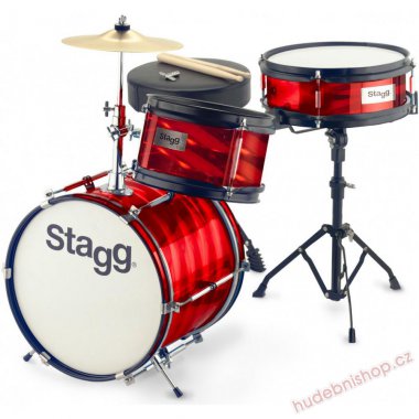 Stagg TIM JR 3/12B RD, dtsk bic sada, erven