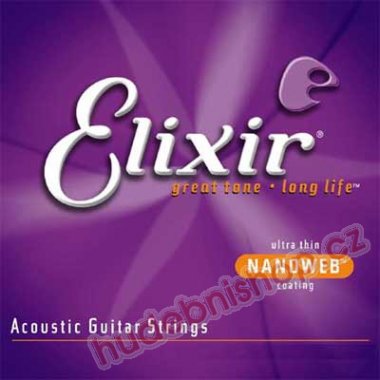 Elixir 11027 Bronze 80/20, NANOWEB