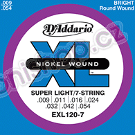 D'ADDARIO EXL 120-7