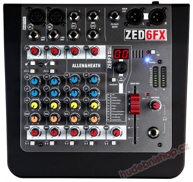 ALLEN-HEATH ZED 6FX